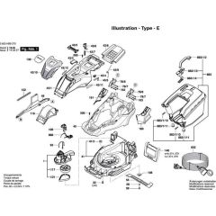 Lawnmower Assembly for Bosch