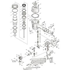Image of Makita AN923 O-ring 60 spare part