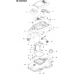 Husqvarna Automower 308 Parts Husqvarna 300 Series Automower Parts Husqvarna Automowers Husqvarna Robotic Lawn Mower Parts Husqvarna Lawn Mower Parts Lawn Mower Parts Garden Forestry Parts Plant Spare...