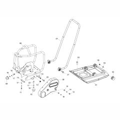 Baseplate & Bedplate Assembly for Altrad Belle PCX20A Plate from SN 001620