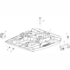 Baseplate Assembly for Altrad Belle PCX1750A Forward Plate