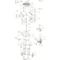 Complete Assembly for Atika Compact 100 Mixer