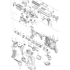 Makita collated screw top gun parts