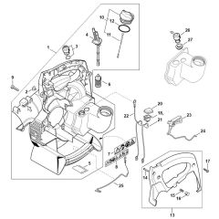 Fan Housing for Stihl BG 55