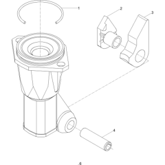 Tool Holder Assembly for Wacker BH23-5000007891 (Petrol) Rev.109 Breakers