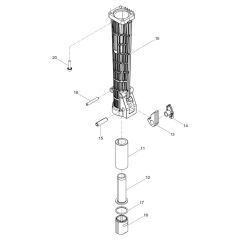Guide Cylinder Assembly for Wacker BH40 Breaker