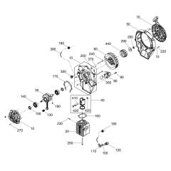 Engine Assembly -1 for Wacker BH40 Breaker