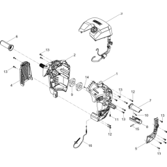 Hood Assembly for Wacker BH65