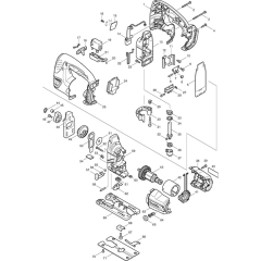 Makita BJV140 Jigsaw Assembly