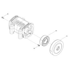 Exciter Assembly for Wacker BPS1340B