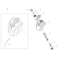Water Tank Assembly for BPS1550Bw