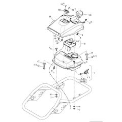 Fuel Tank for Bomag BT65