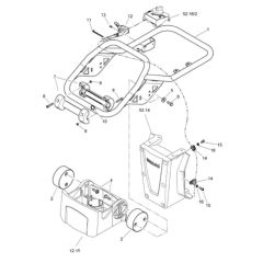 Steering Handle for Bomag BT50
