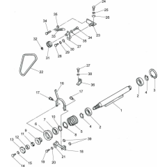 Vibrator Unit for Belle BWR 750