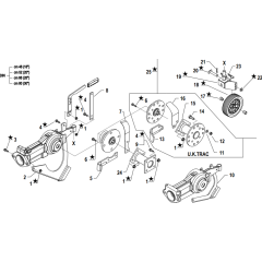Rotary Hoe Knives Assembly
