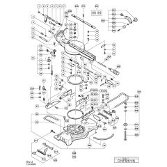 Main Assembly for Hikoki C10FSH