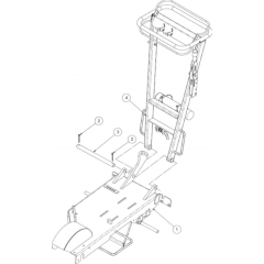 Handle Bar Assembly for Camon C500 Rotovators