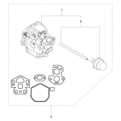 Carburetor Details Assembly for Husqvarna 240 Chainsaws