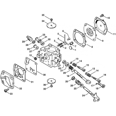 Carburetor HS-277 Assembly for Stihl TS510 TS760 Disc Cutter