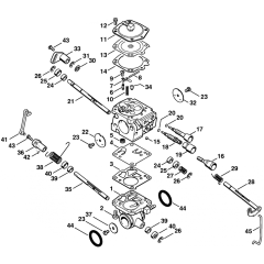 Carburetor HS-314 Assembly for Stihl TS800 Disc Cutter Pre 43.2007 21.2011