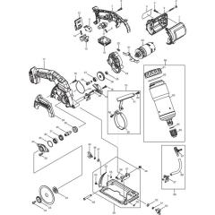 Makita CC301DZ Assembly