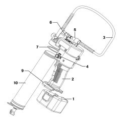 Main Body Assembly for Sealey CPG12V