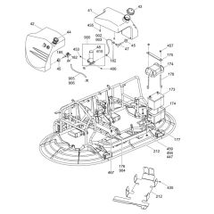Tank Assembly for Wacker CRT 36-24 A-E Trowel