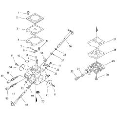 Carburettor for ECHO CS-350TES