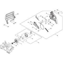 Chain Brake for ECHO CS-3510AC