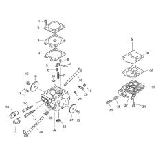 Carburettor for ECHO CS-3700ES