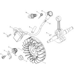 Magneto for ECHO CS-4310SX