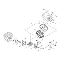 Air Cleaner & Carburettor
