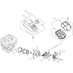 Air Cleaner & Carburettor
