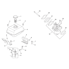 Fuel System for Kohler CS10