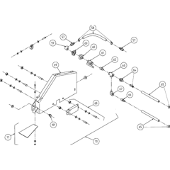 Blade Guard Assembly for Norton Clipper CSB1-P21 Floor Saw