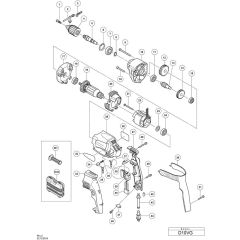 Main Assembly for Hikoki D10VG