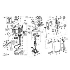 DeWalt D25951K Main Assembly