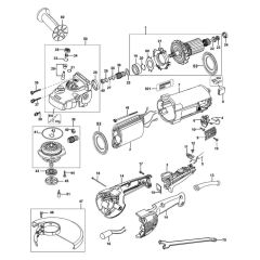 DeWalt D28414 Main Assembly