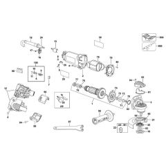 Main Assembly for DeWalt D28811
