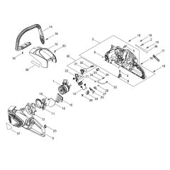 Motor for ECHO DCS-1600