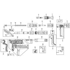 Main Assembly for DeWalt Nailer