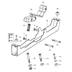 DeWalt DE7025 Main Assembly