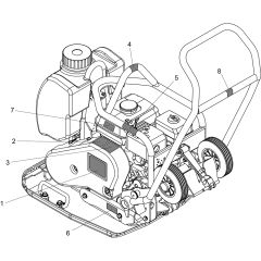 Decals for Altrad Belle PCX1750A Forward Plate