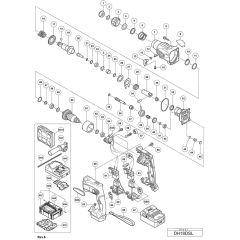Main Assembly for Hikoki DH18DSL
