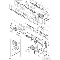 Main Assembly for Hikoki DH28PMY