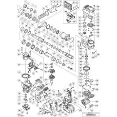 Main Assembly for Hikoki DH36DMA