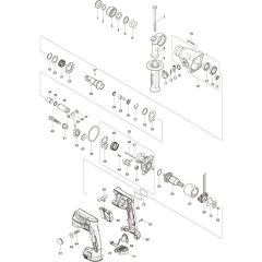 Makita DHR164RFJ Main Assembly