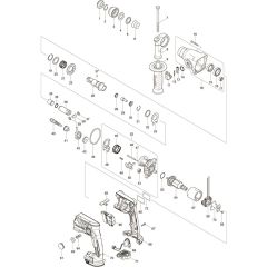 Main Assembly for Makita DHR164Z