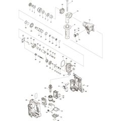 Makita DHR171RMJ Main Assembly