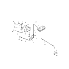 Throttle Lever for ECHO DM-4610